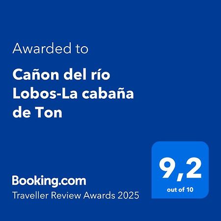 Canon Del Rio Lobos-La Cabana De Ton ซานเลโอนาร์โด เด ยาเกว ภายนอก รูปภาพ
